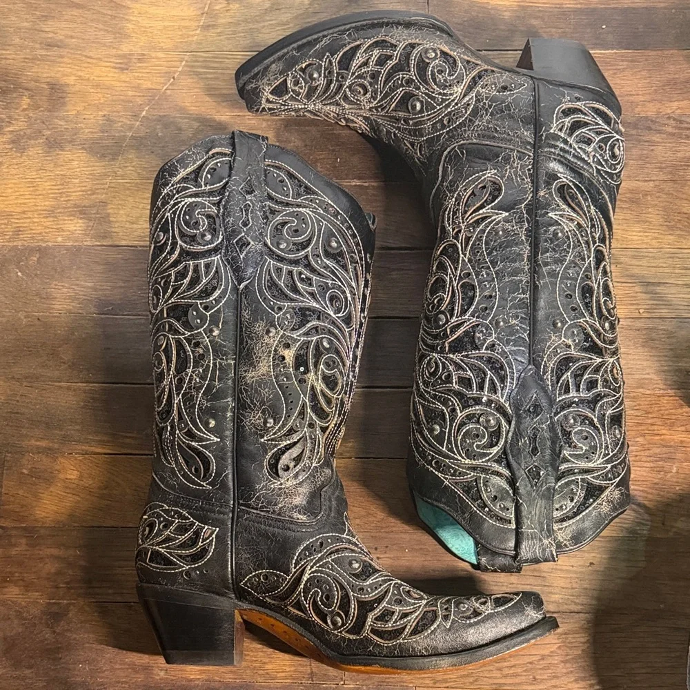 Women’s Corral Boots Size 10 - Picture 5 of 8